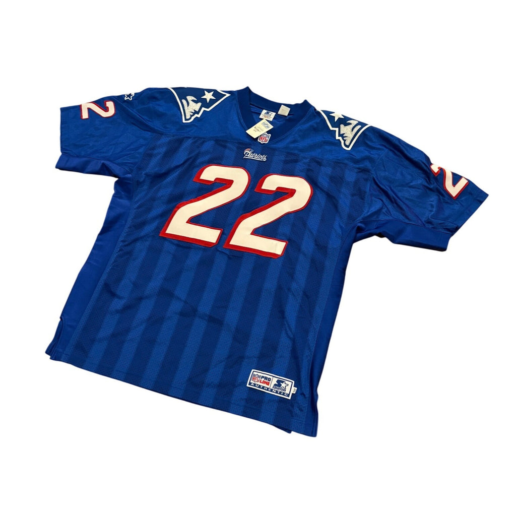 Vtg 90's Starter New England Patriots Dave Meggett #22 Authentic NFL Jersey 52