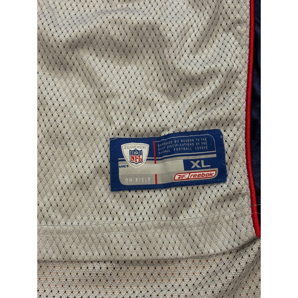Rare Reebok New England Patriots Tom Brady #12 Silver NFL Jersey Youth XL 18-20