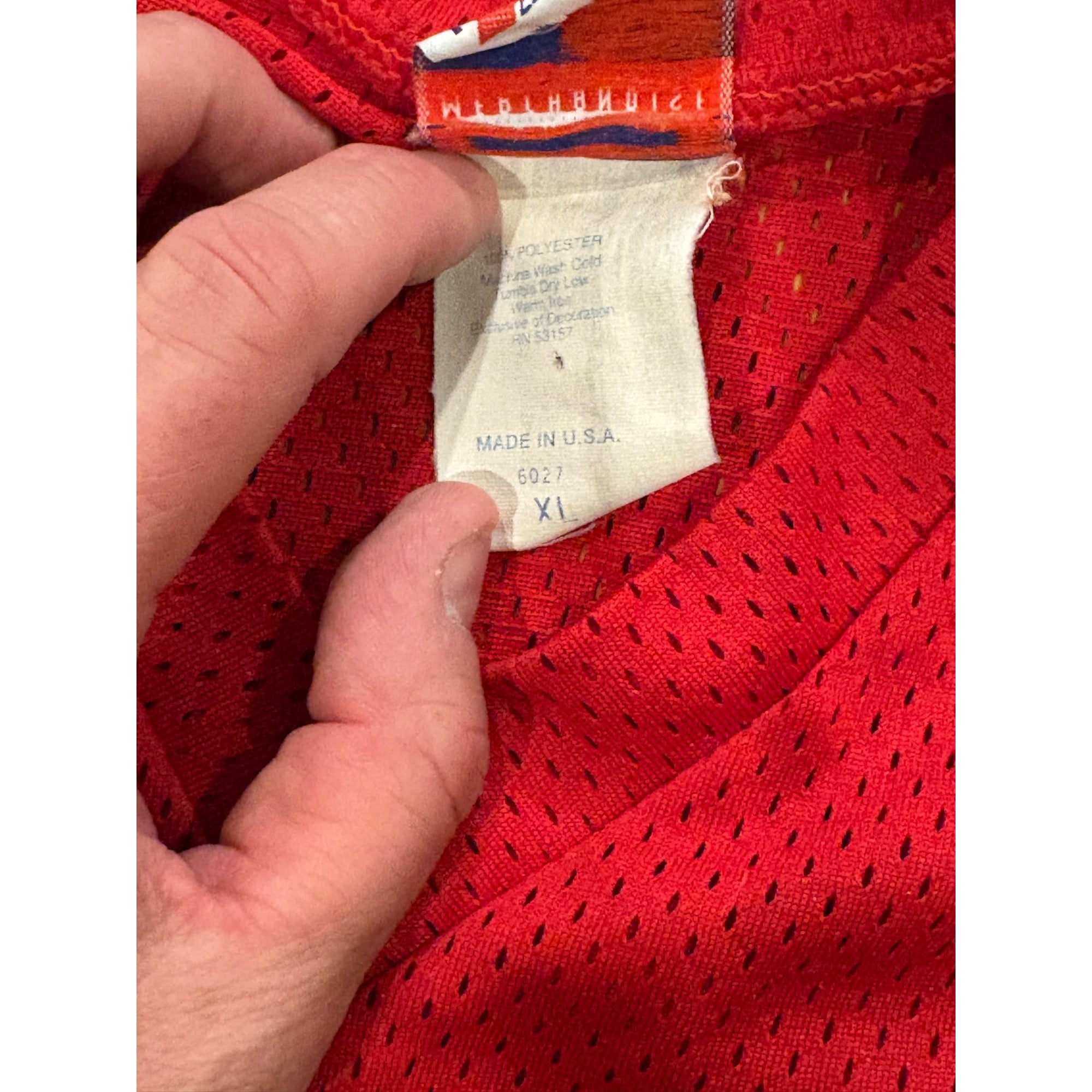 Vintage Majestic Boston Red Sox MLB Baseball Pullover Jersey Red Youth XL