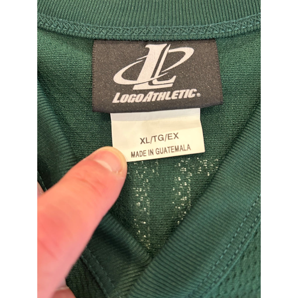 Vintage 1990's New York Jets Wayne Chrebet #80 Logo Athletic NFL Jersey Men's XL