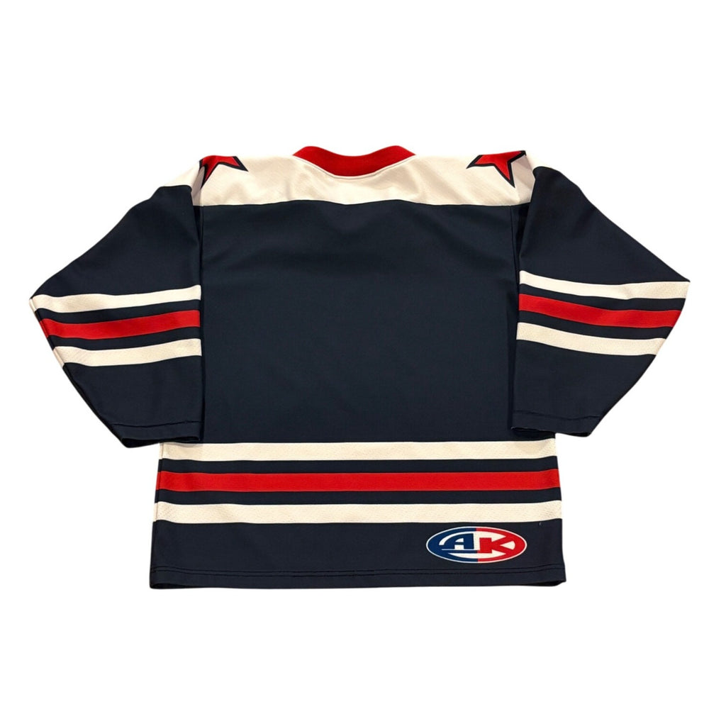 Robert Morris Colonials AK AthleticKnit NCAA Hockey Jersey Blue Youth Small