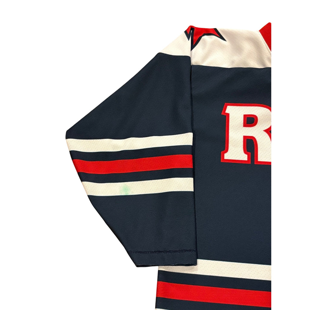 Robert Morris Colonials AK AthleticKnit NCAA Hockey Jersey Blue Youth Small