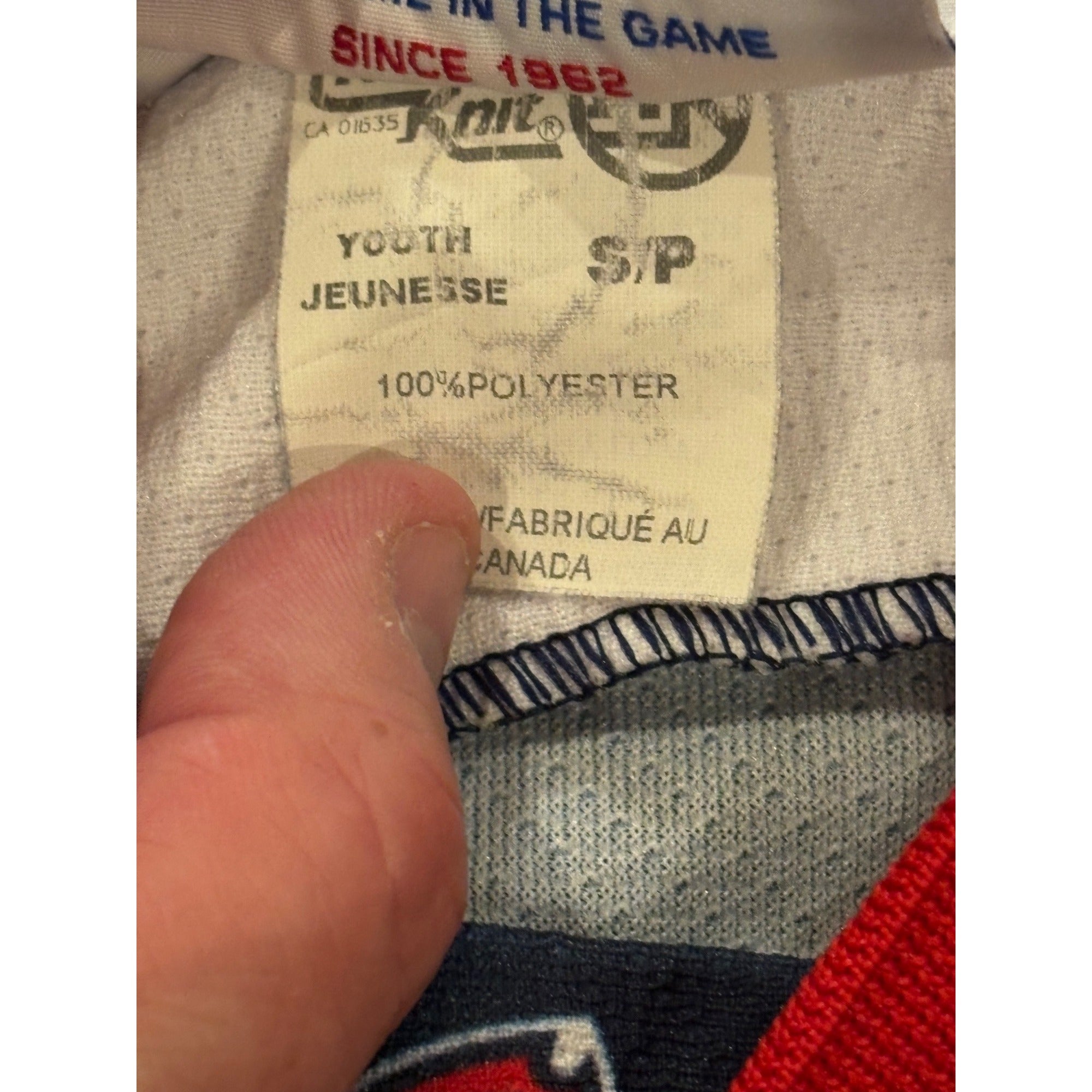 Robert Morris Colonials AK AthleticKnit NCAA Hockey Jersey Blue Youth Small