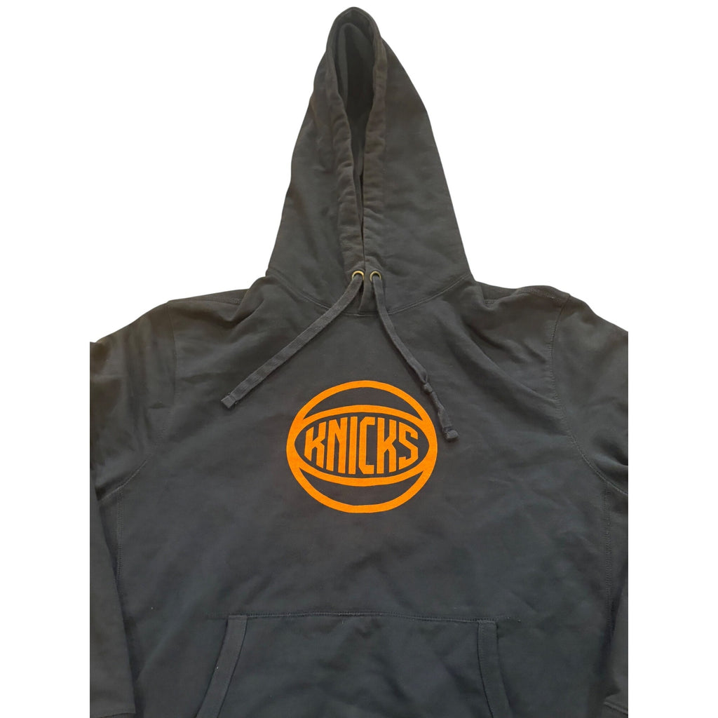 New York Knicks NBA Basketball Looney Tunes Hoodie Sweatshirt Black Men's Large