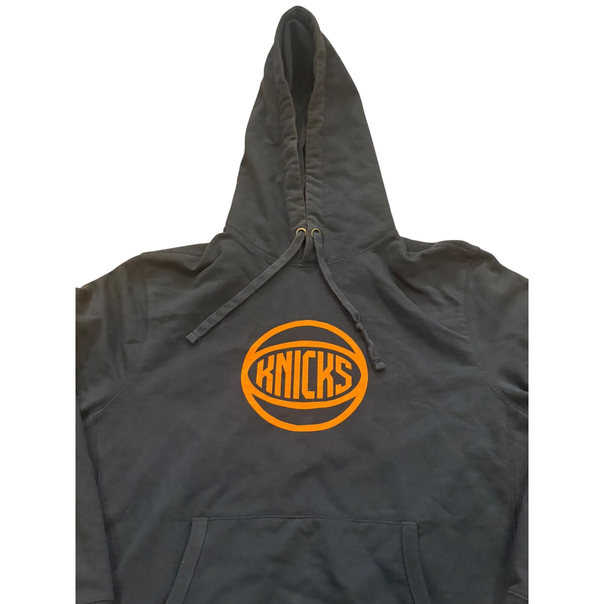 New York Knicks NBA Basketball Looney Tunes Hoodie Sweatshirt Black Men's Large