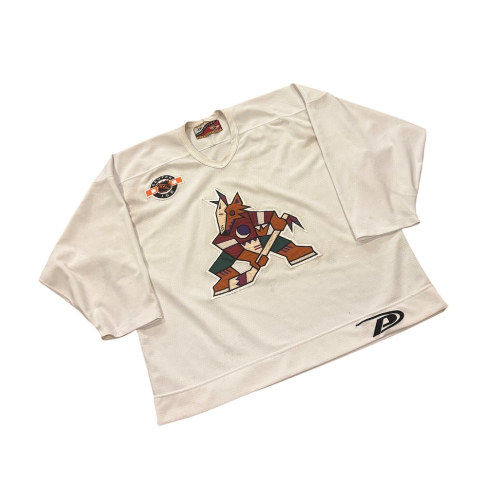 Vintage Pro Player 1999-2000 Phoenix Coyotes Team Issued Practice Jersey White