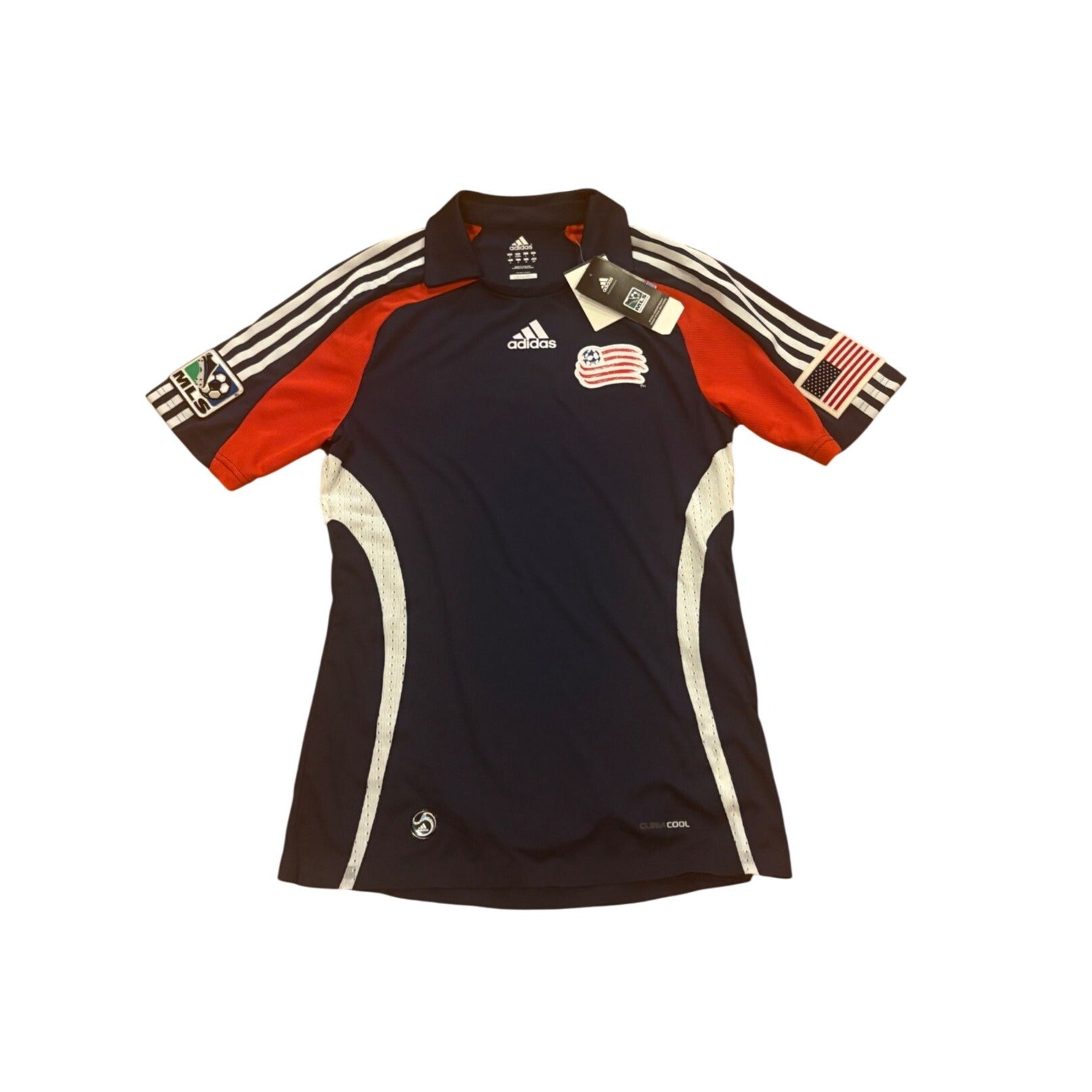 Adidas 2009 New England Revolutions Home Kit MLS Soccer Jersey Men's Small NWT