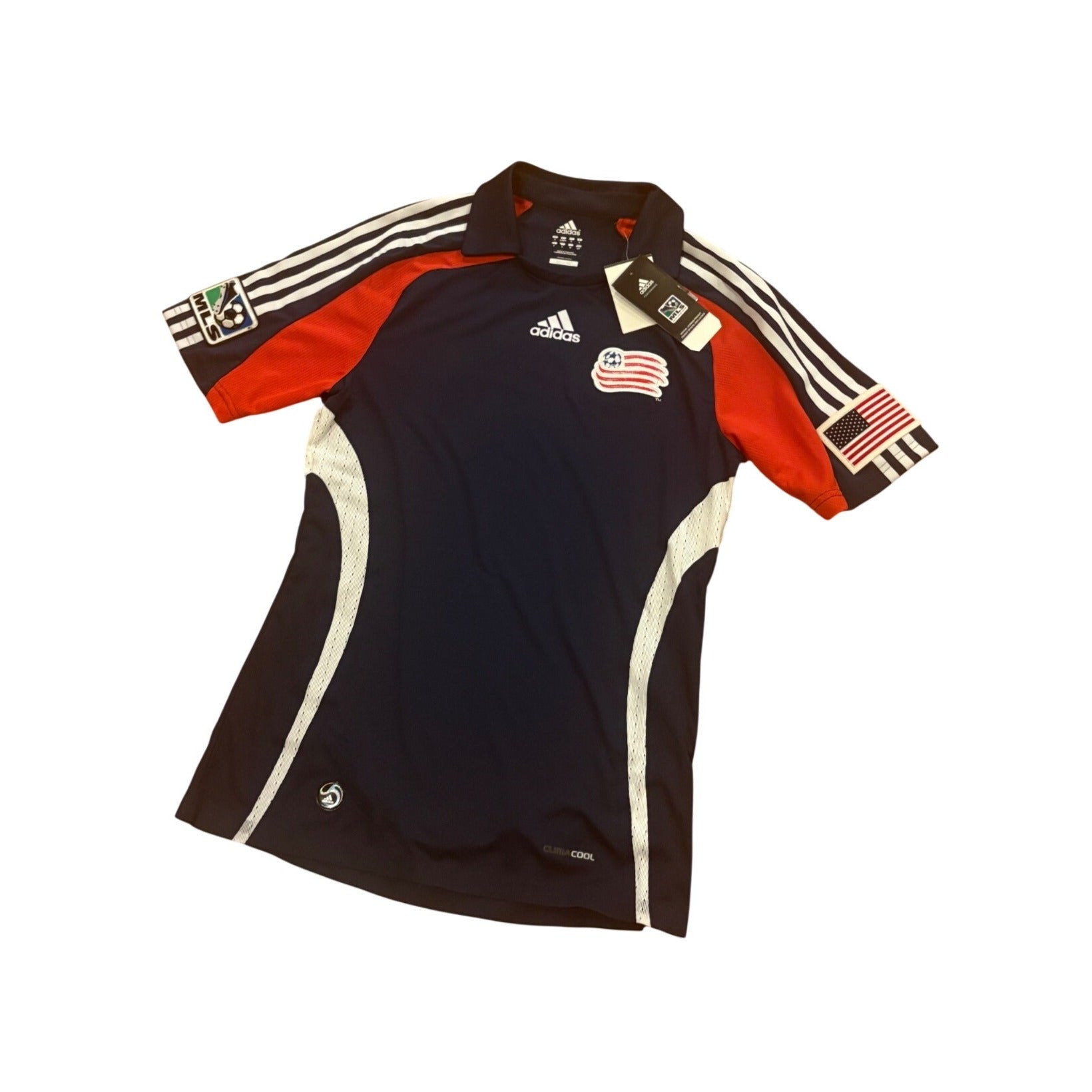Adidas 2009 New England Revolutions Home Kit MLS Soccer Jersey Men's Small NWT
