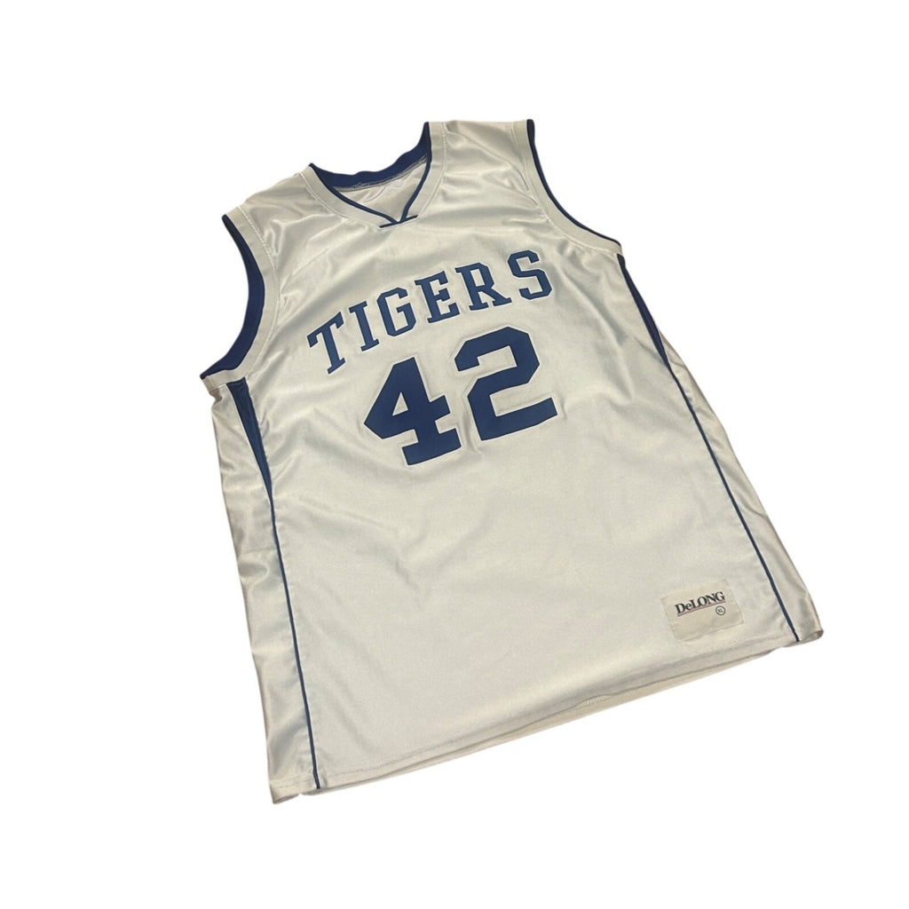 Vintage DeLong Memphis Tigers #42 NCAA Basketball Jersey Men's XL