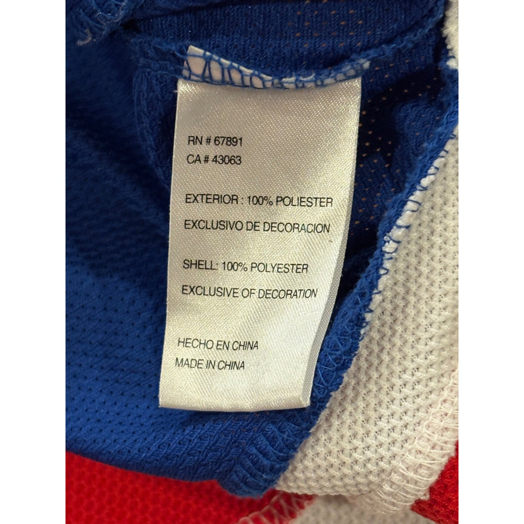 Reebok New York Rangers Stitched NHL Blue Hockey Jersey Youth L/XL