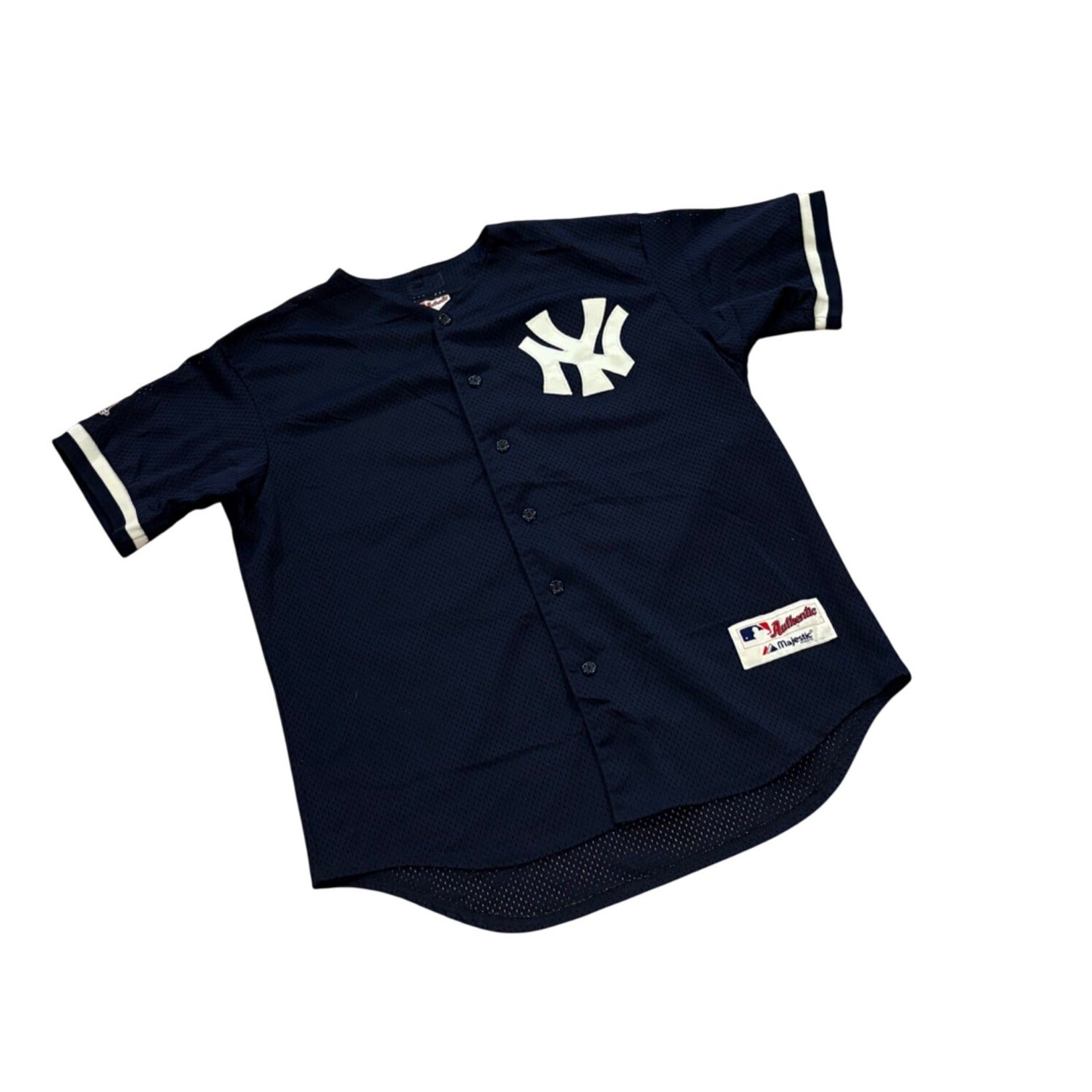 Vintage Y2k Majestic New York Yankees Authentic Spring Training Jersey Men's L