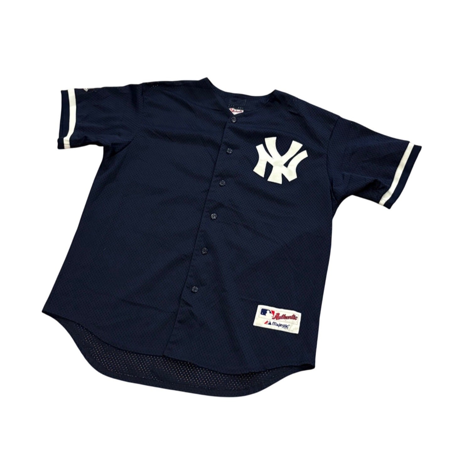 Vintage Y2k Majestic New York Yankees Authentic Spring Training Jersey Men's L