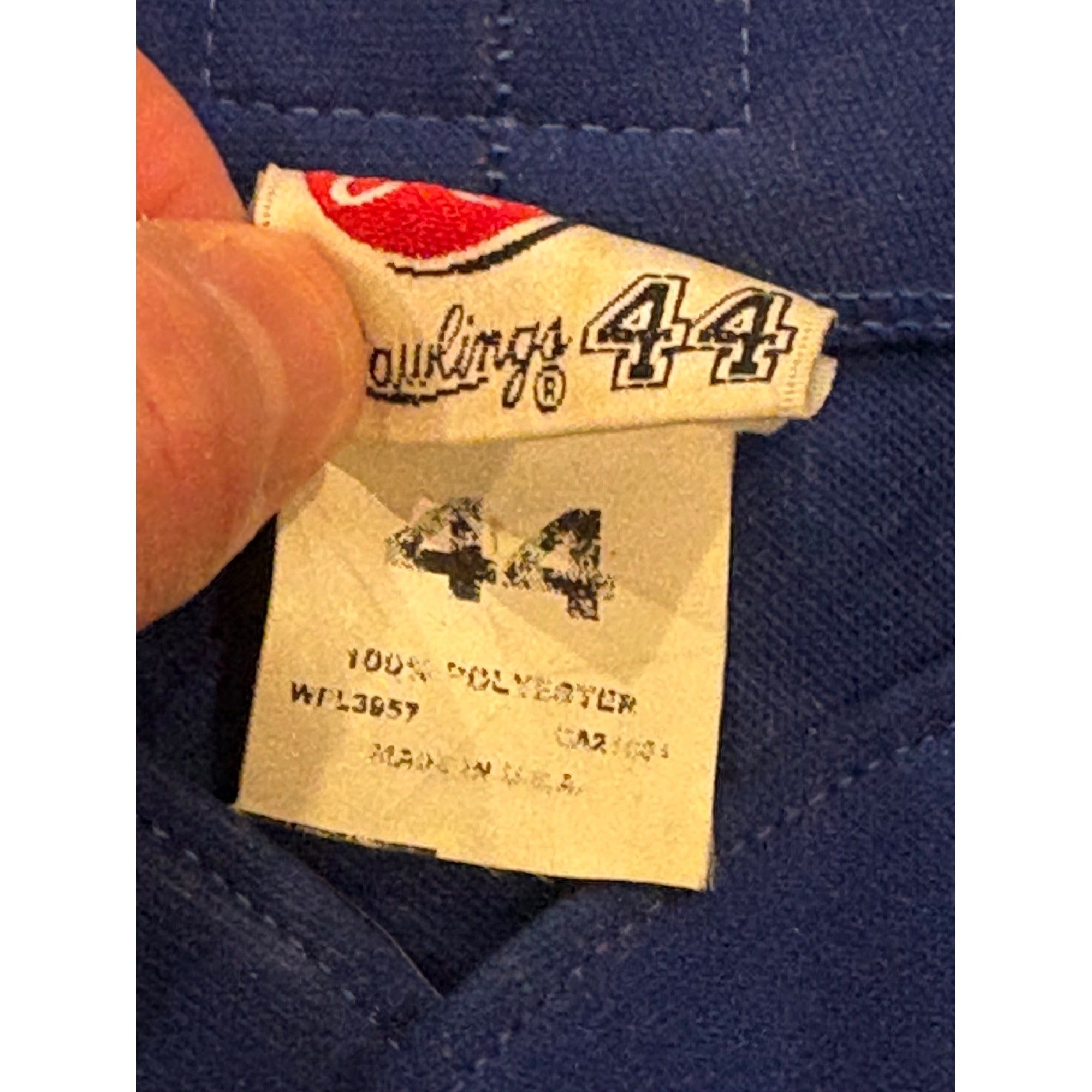 Vintage Rawlings Texas Rangers Authentic MLB Baseball Jersey Blue Men's Size 44