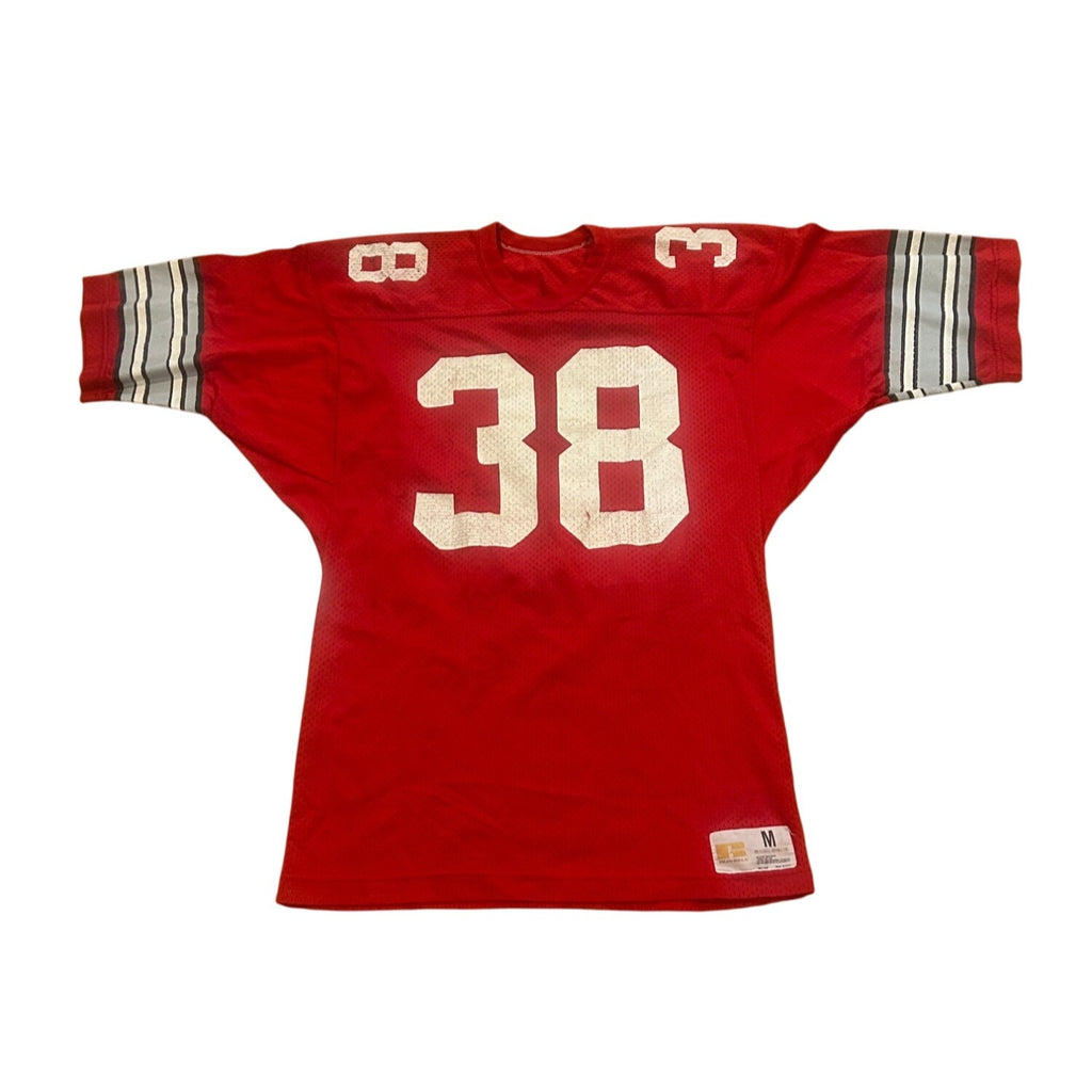 Rare Vintage 1970's Russell Athletic Ohio State Buckeyes #38 Football Jersey M