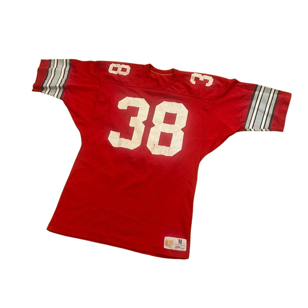 Rare Vintage 1970's Russell Athletic Ohio State Buckeyes #38 Football Jersey M