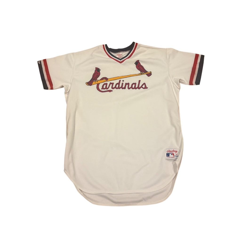 Vintage 80s Rawlings St. Louis Cardinals Authentic Pro Cut MLB Jersey Men's 44