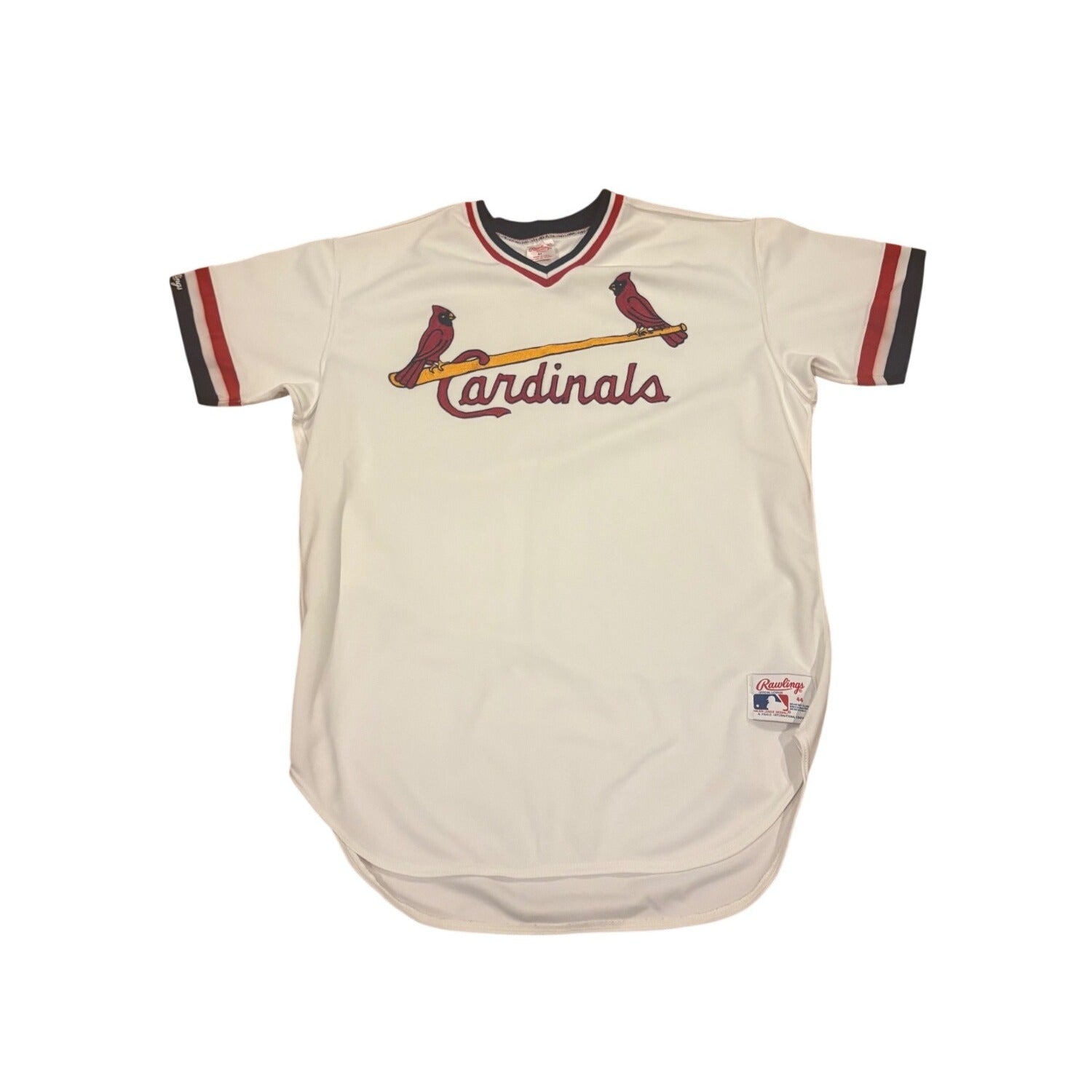 Vintage 80s Rawlings St. Louis Cardinals Authentic Pro Cut MLB Jersey Men's 44