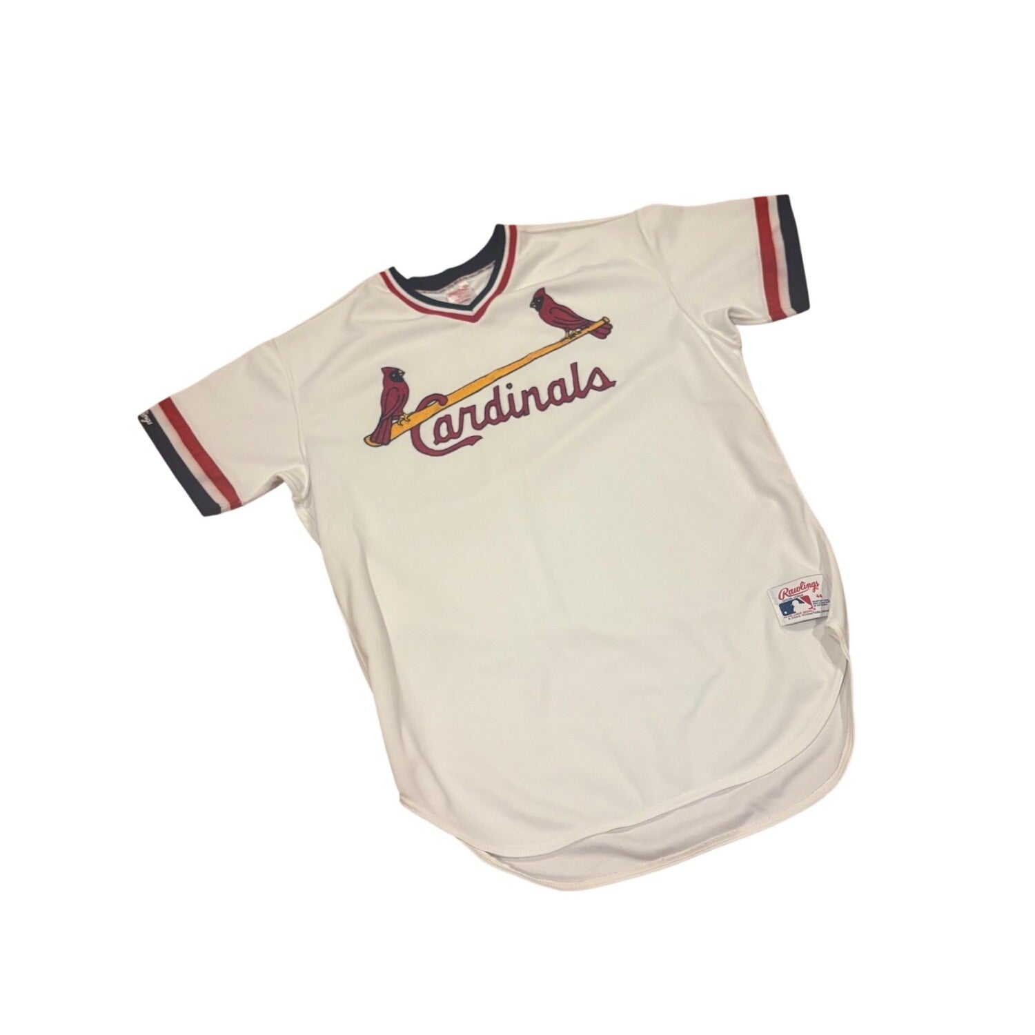 Vintage 80s Rawlings St. Louis Cardinals Authentic Pro Cut MLB Jersey Men's 44