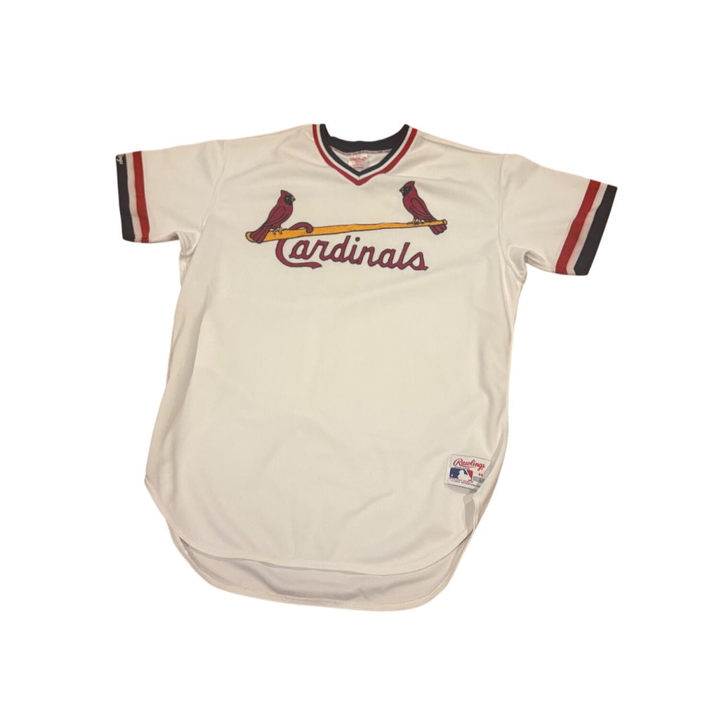 Vintage 80s Rawlings St. Louis Cardinals Authentic Pro Cut MLB Jersey Men's 44