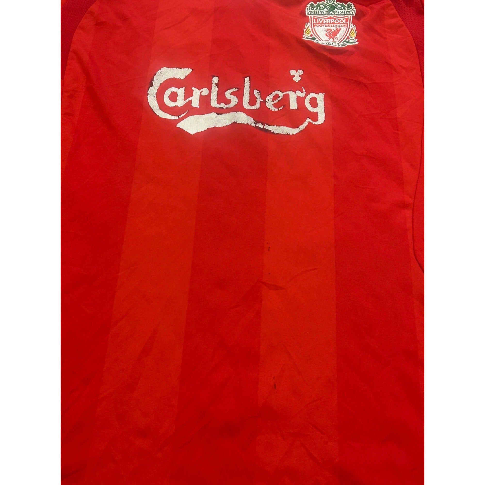 Liverpool FC Home Kit Soccer Jersey Red Men's Large