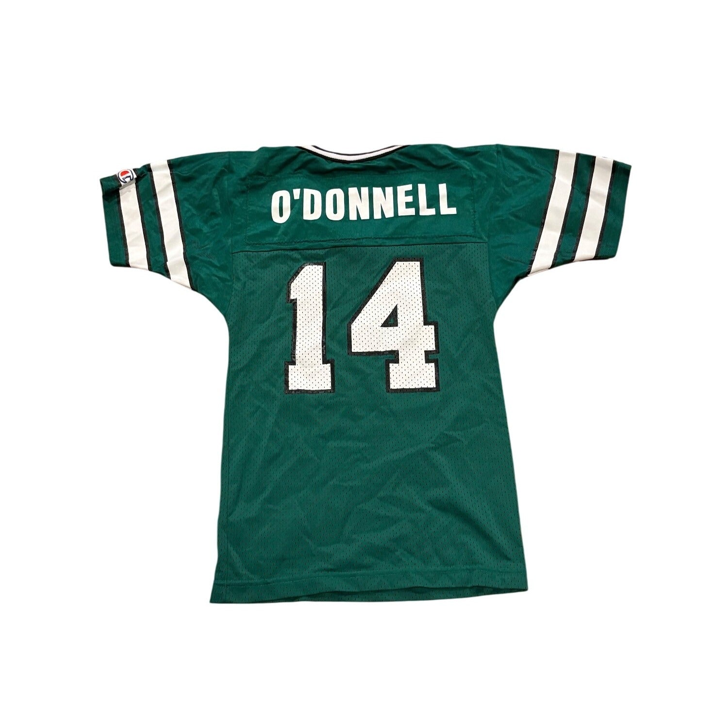 Vintage 90s Champion New York Jets Neil O'Donnell #14 NFL Jersey Youth Small 6-8