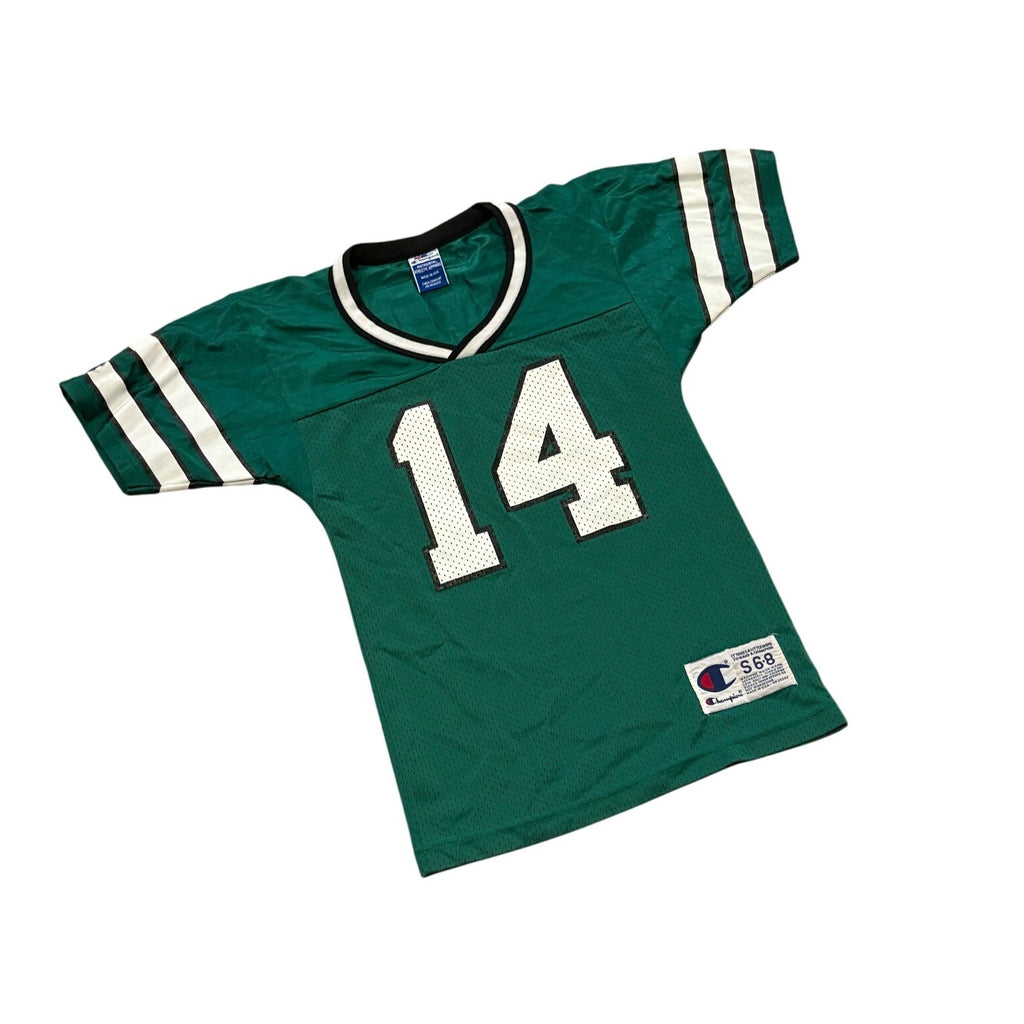 Vintage 90s Champion New York Jets Neil O'Donnell #14 NFL Jersey Youth Small 6-8