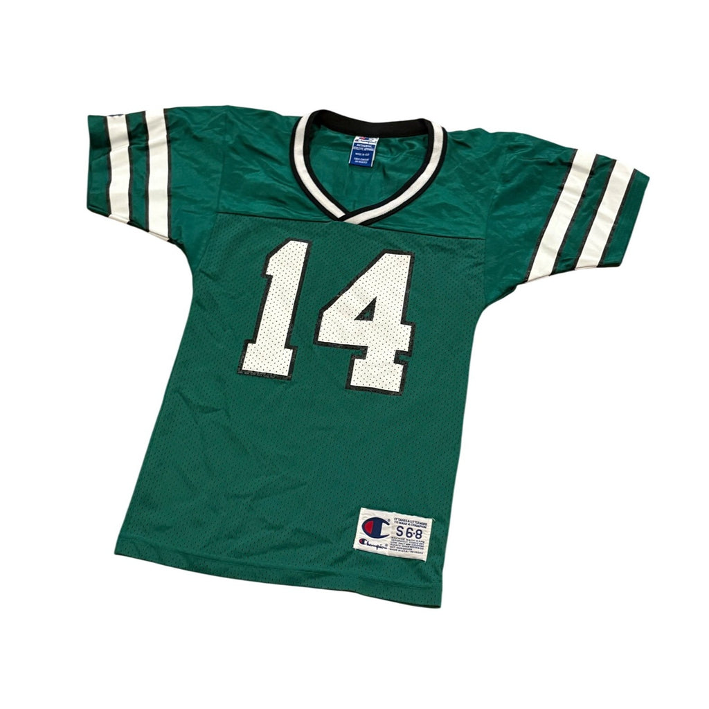Vintage 90s Champion New York Jets Neil O'Donnell #14 NFL Jersey Youth Small 6-8
