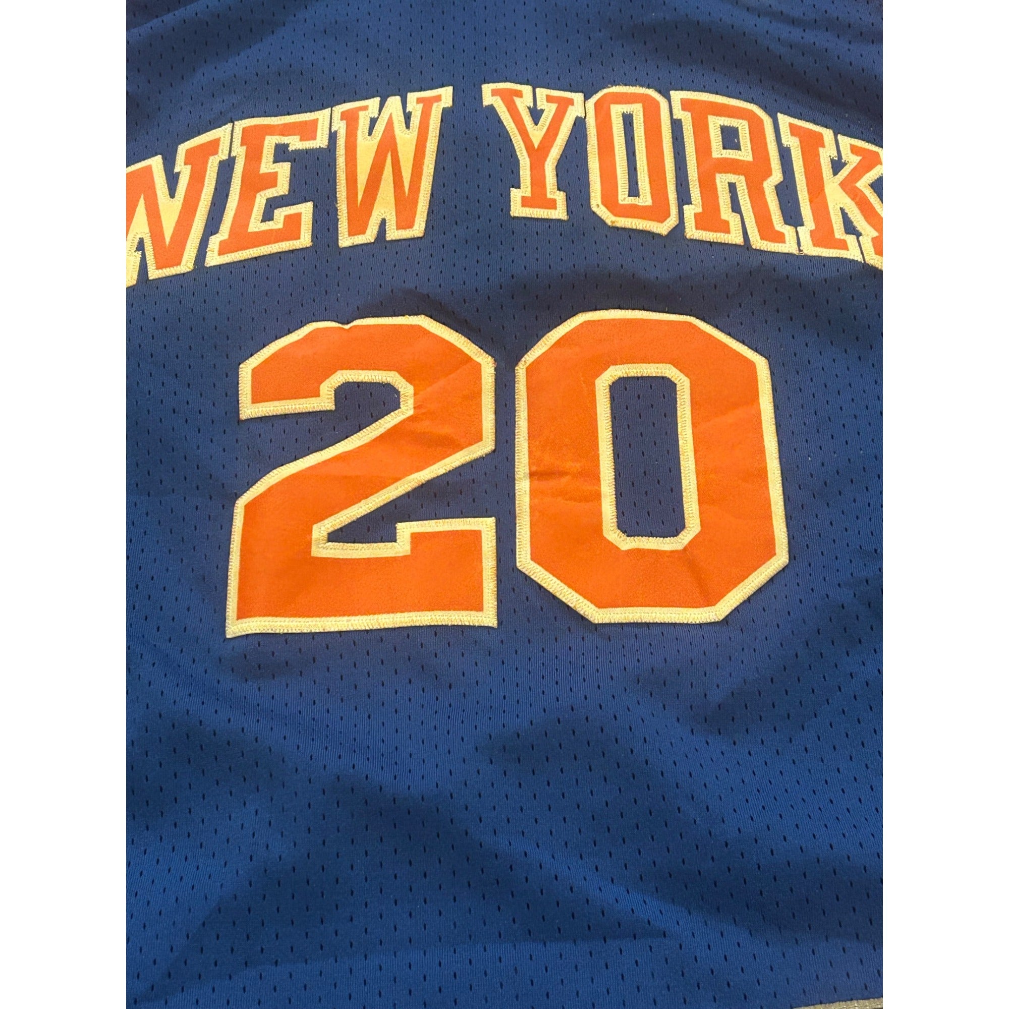 Nike New York Knicks Allan Houston #20 Stitched NBA Jersey Men’s M Length +2