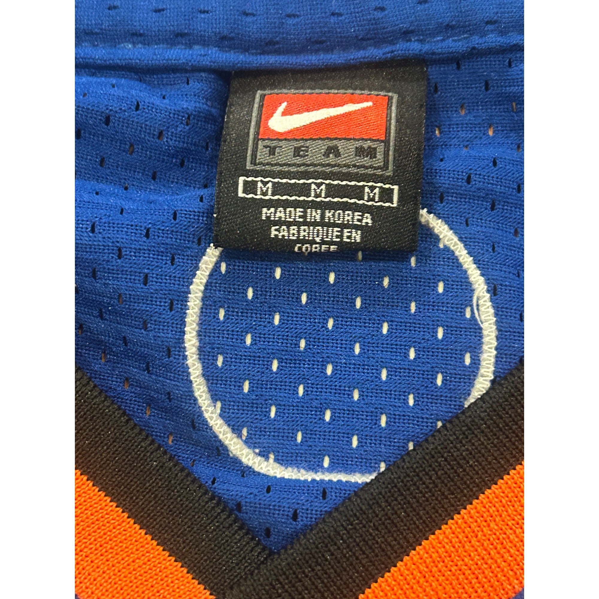 Nike New York Knicks Allan Houston #20 Stitched NBA Jersey Men’s M Length +2