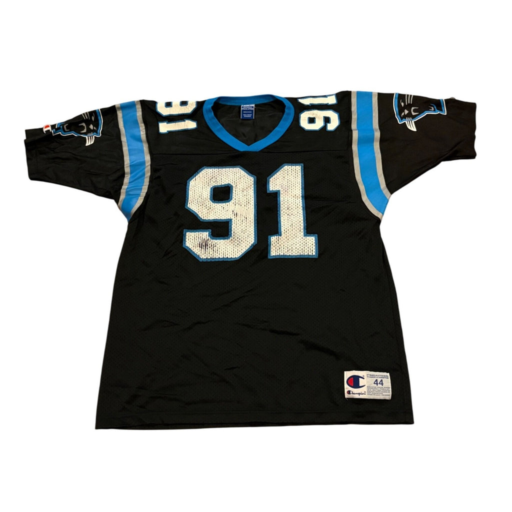 Vintage 90's Champion Carolina Panthers Kevin Greene NFL Football Jersey Size 44