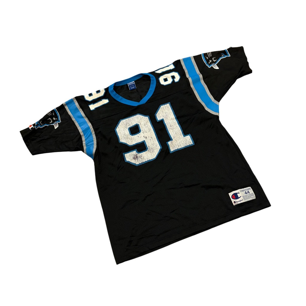 Vintage 90's Champion Carolina Panthers Kevin Greene NFL Football Jersey Size 44