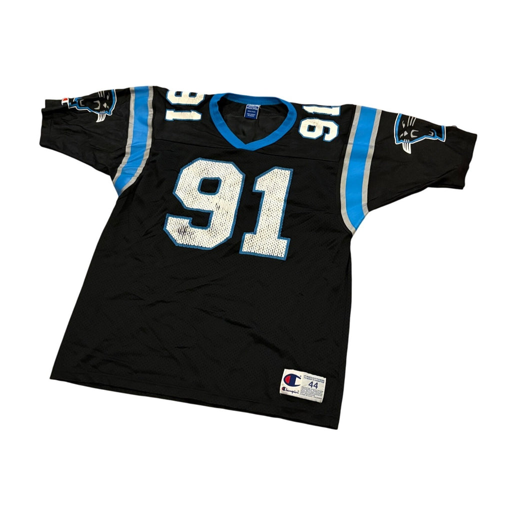 Vintage 90's Champion Carolina Panthers Kevin Greene NFL Football Jersey Size 44