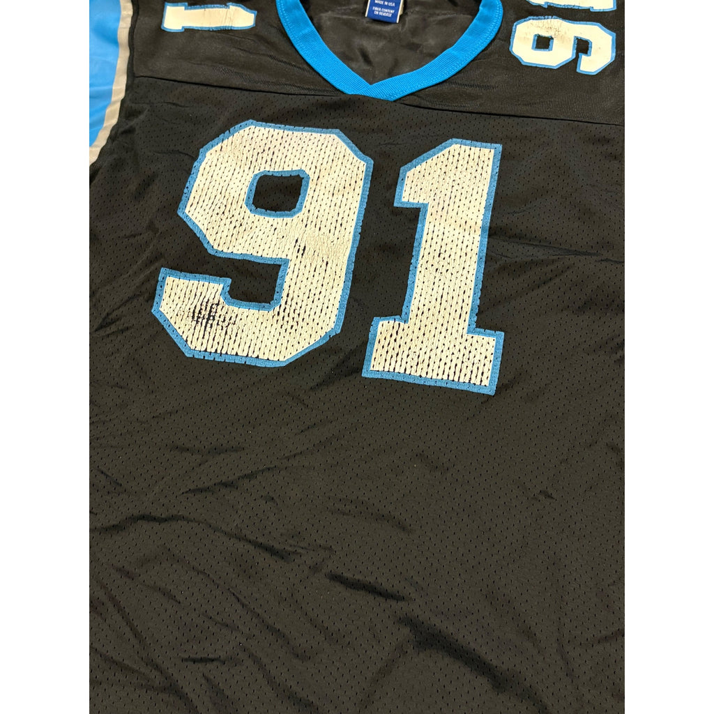 Vintage 90's Champion Carolina Panthers Kevin Greene NFL Football Jersey Size 44