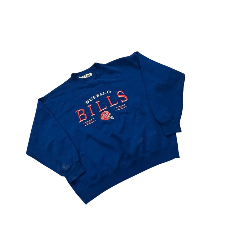 Vintage 90s Lee Sport Buffalo Bills NFL Crewneck Sweatshirt Men's Large