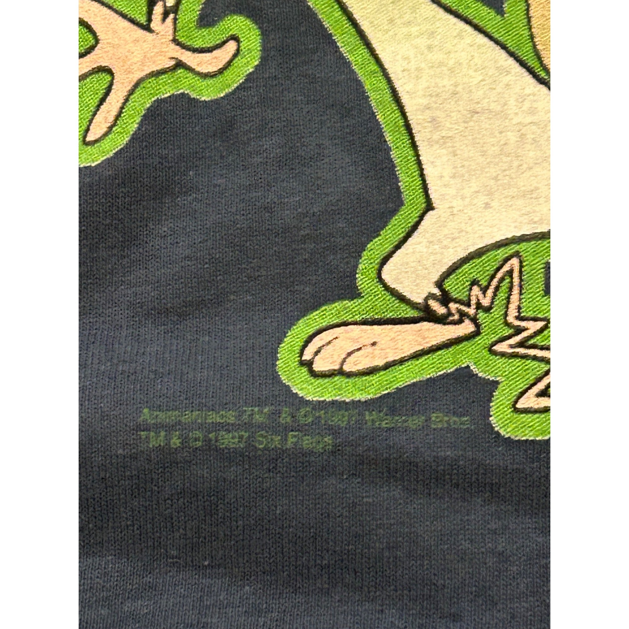 Rare Vintage 1997 Pinky and the Brain Coaster Kings Six Flags T-Shirt Men's XL