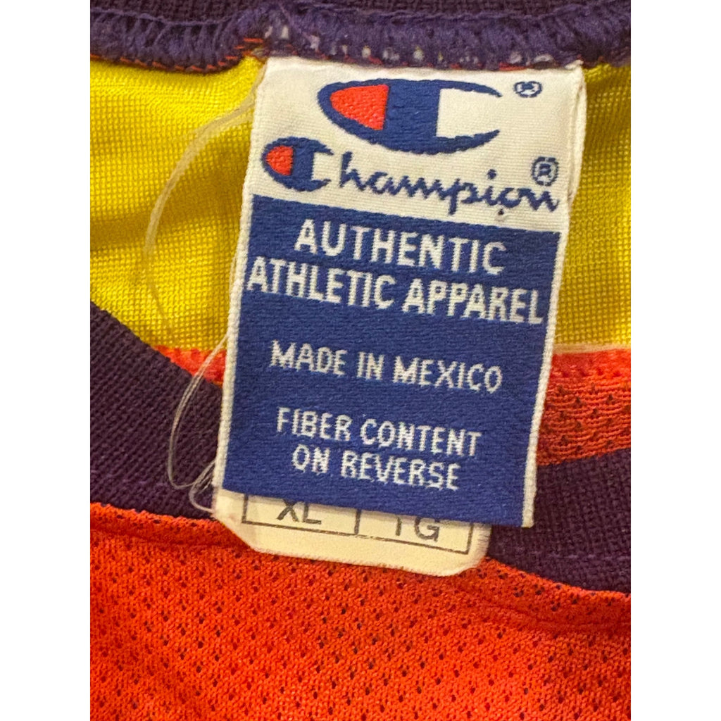 Vtg 90s Champion Phoenix Mercury Michele Timms #7 Signed WNBA Jersey Youth XL