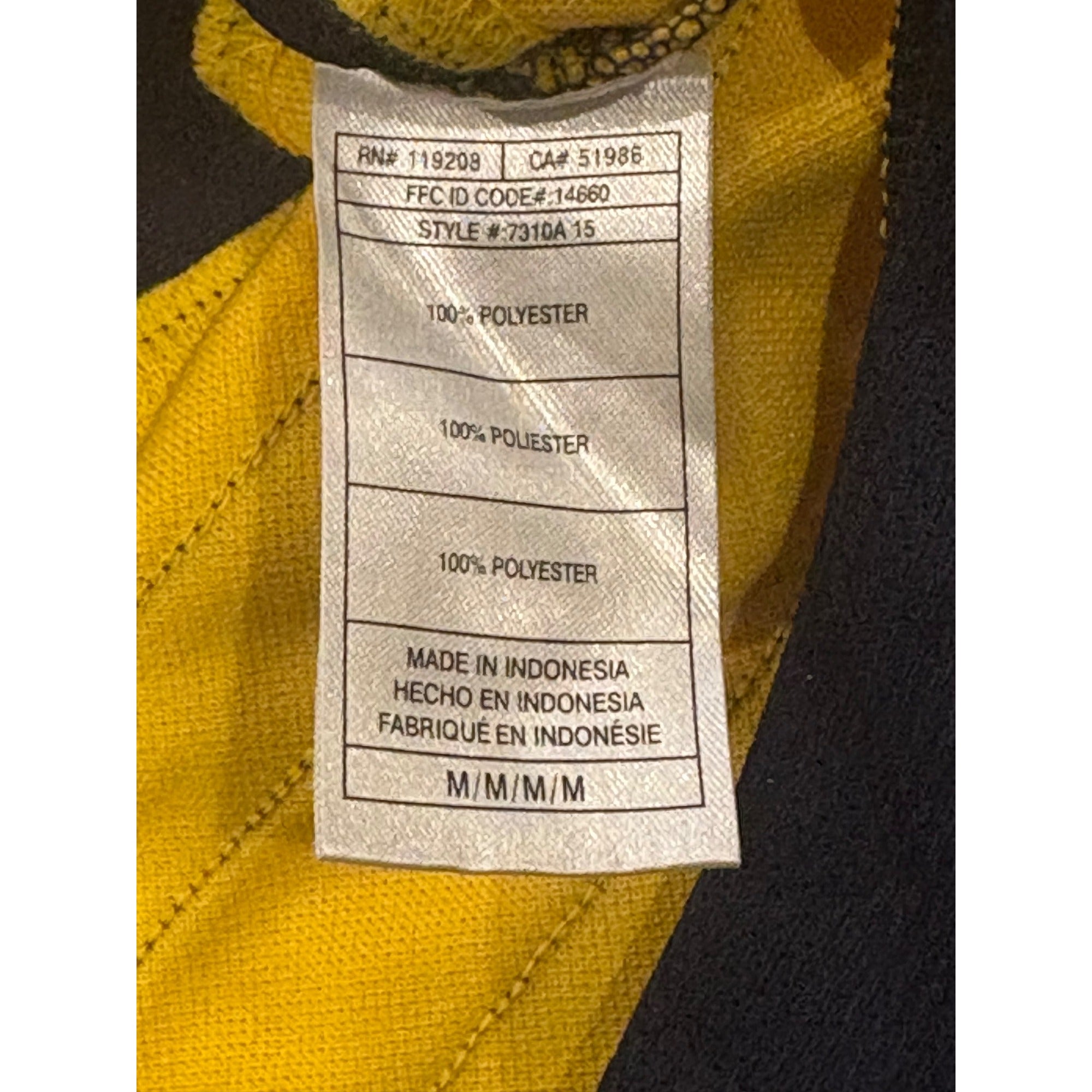 Reebok University of Michigan Wolverines NCAA Hockey Jersey Blue Men's Medium