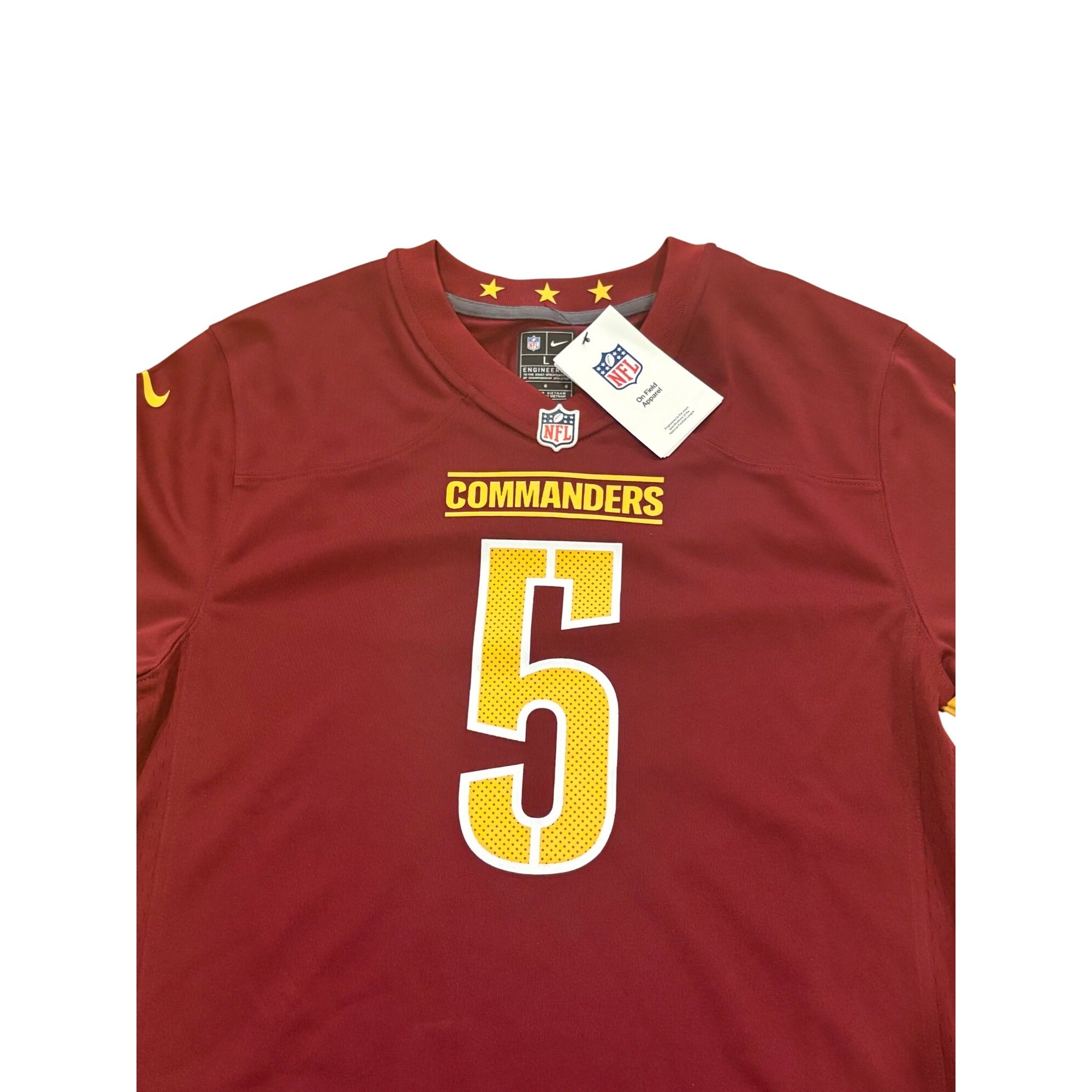 Nike Washington Commanders Jayden Daniels #5 NFL Football Jersey Youth Large NWT