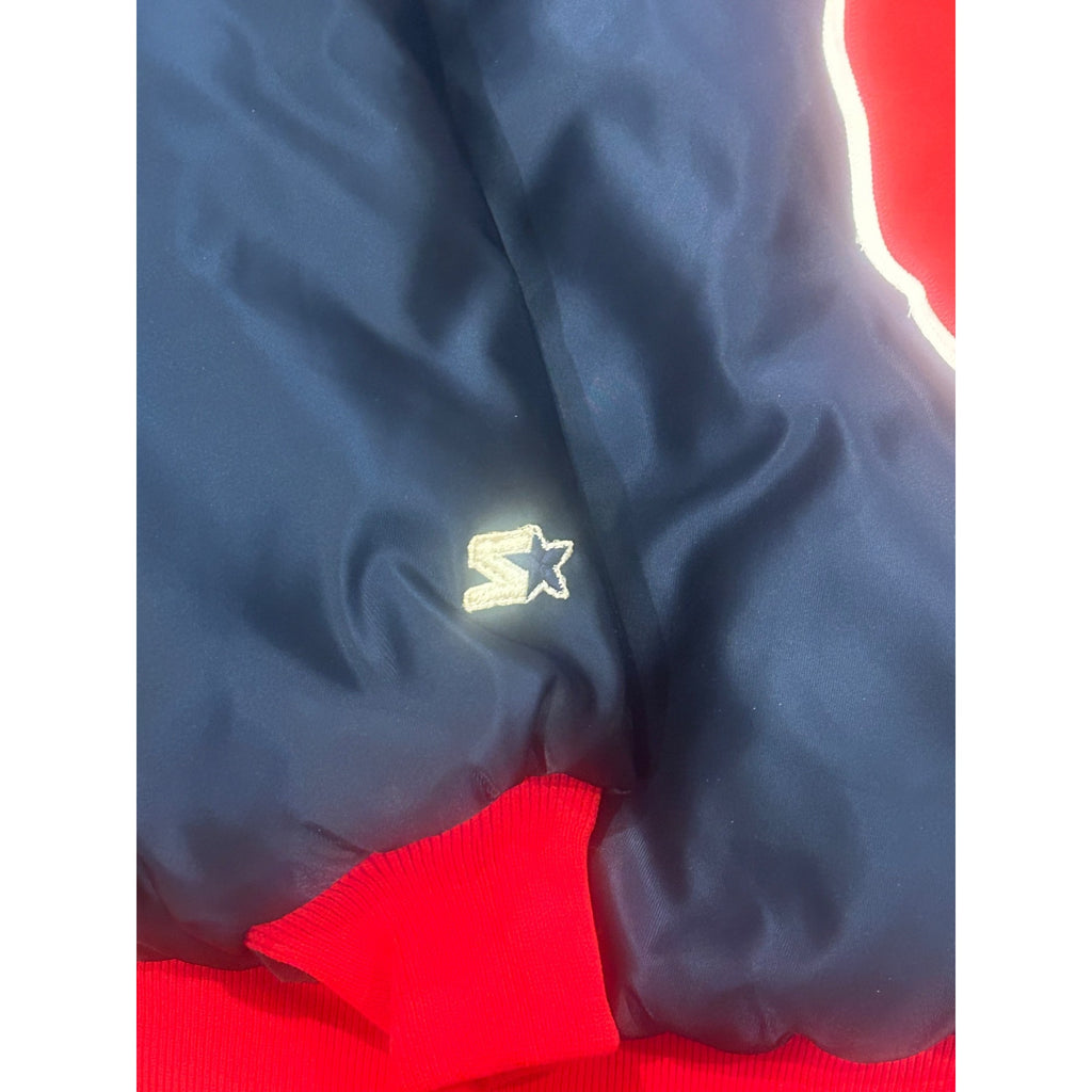 Vintage 1980's Starter California Angels MLB Satin Bomber Jacket Men's Medium