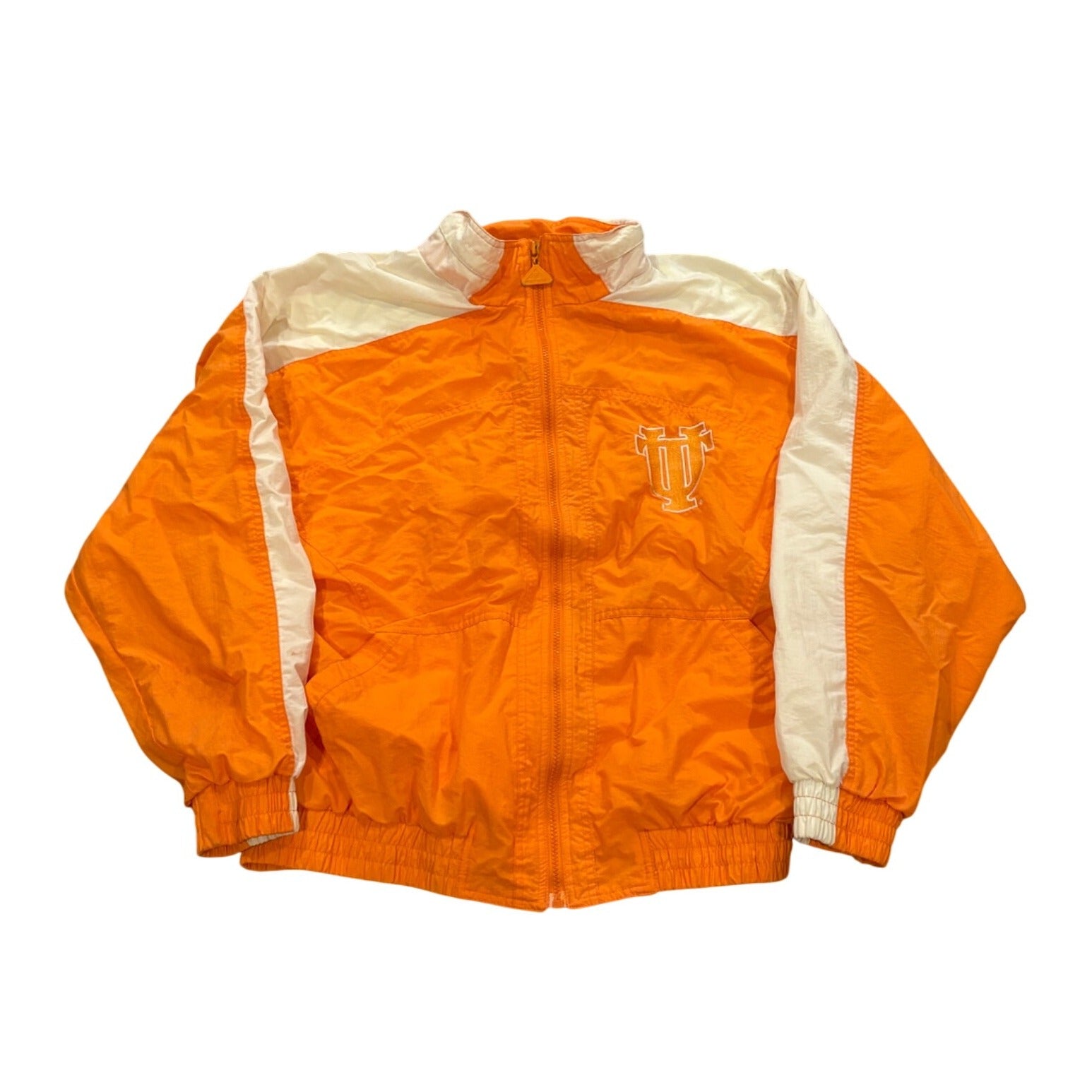 Vintage 1990's Apex One Tennessee Volunteers Full Zip Windbreaker Jacket Men's L