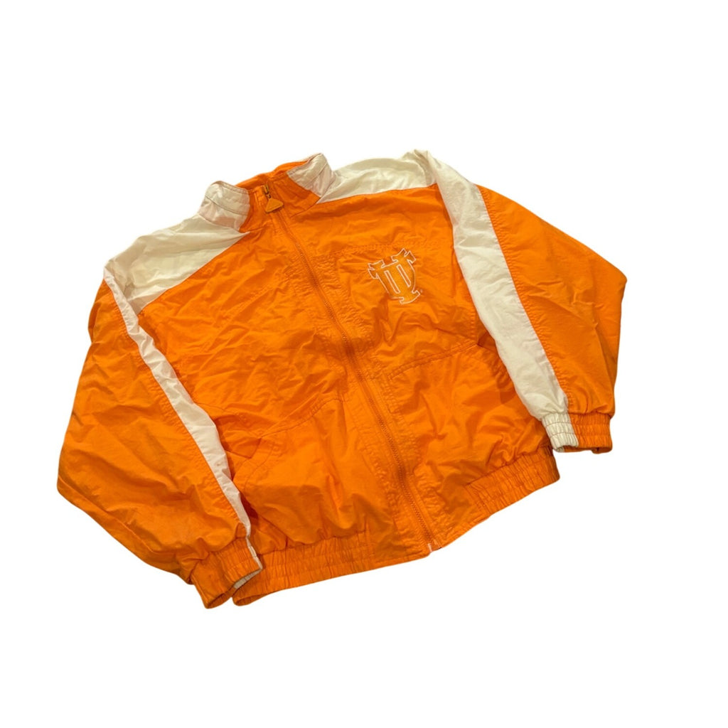 Vintage 1990's Apex One Tennessee Volunteers Full Zip Windbreaker Jacket Men's L