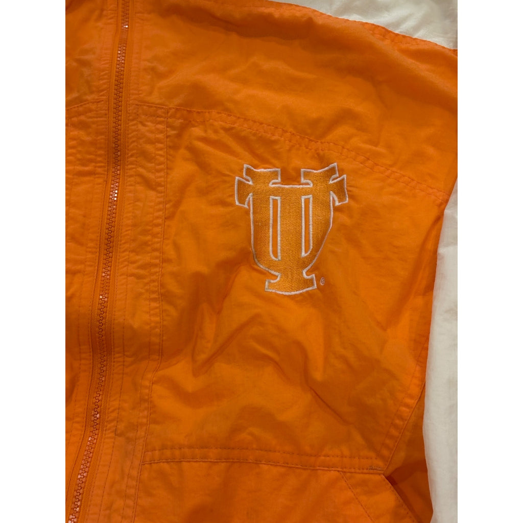 Vintage 1990's Apex One Tennessee Volunteers Full Zip Windbreaker Jacket Men's L