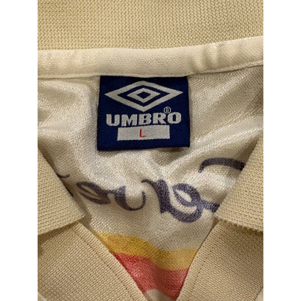 Rare 1996 Umbro Club Universitario de Deportes Peru Home Kit Soccer Jersey Large