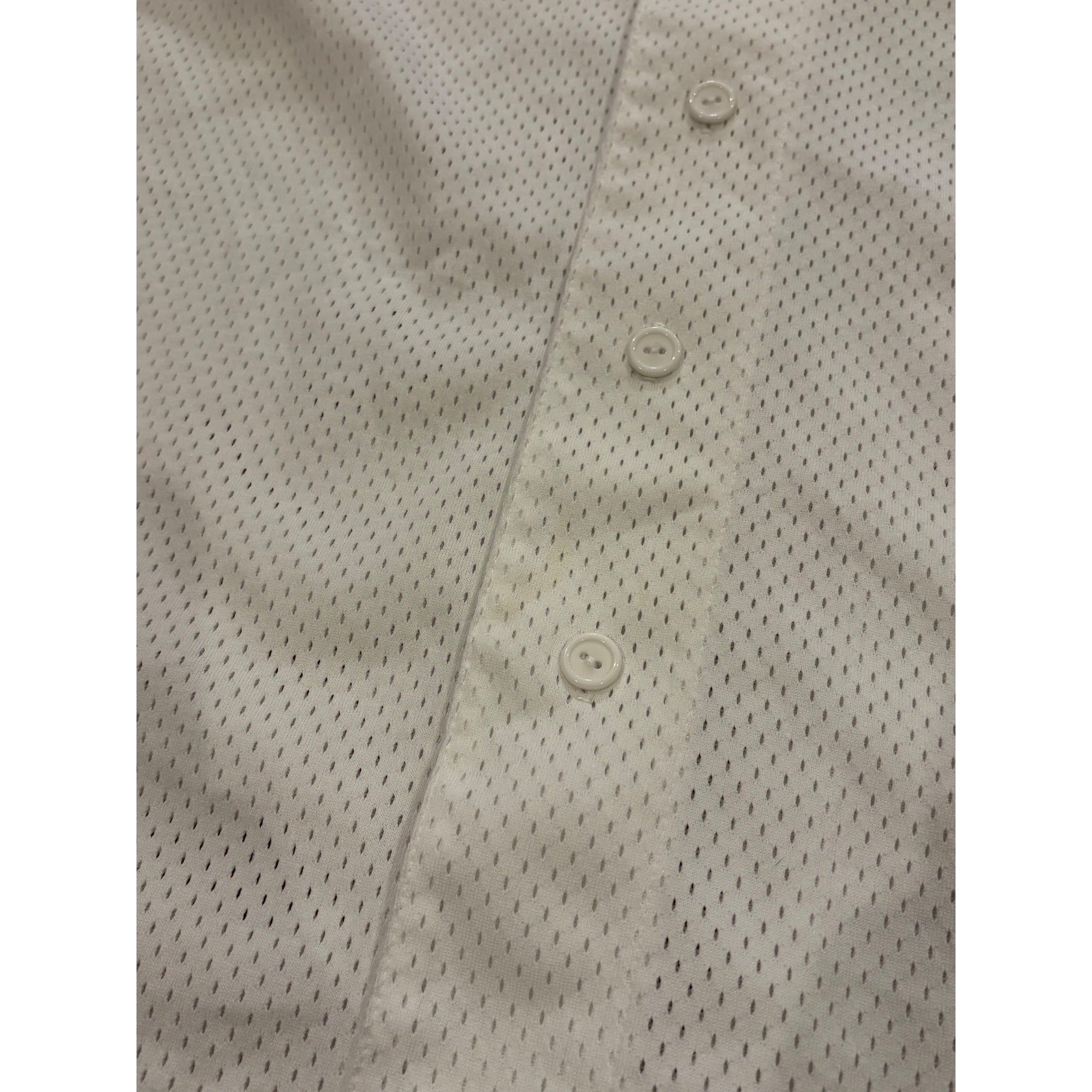 Majestic New York Yankees Cream White MLB Baseball Jersey Men's Large