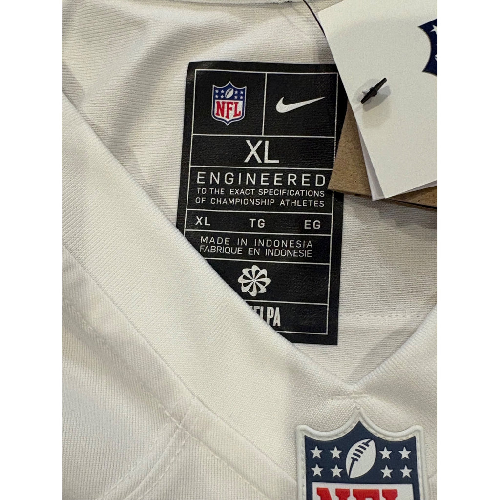NWT Nike New England Patriots Drake Maye #10 White NFL Football Jersey Men's XL