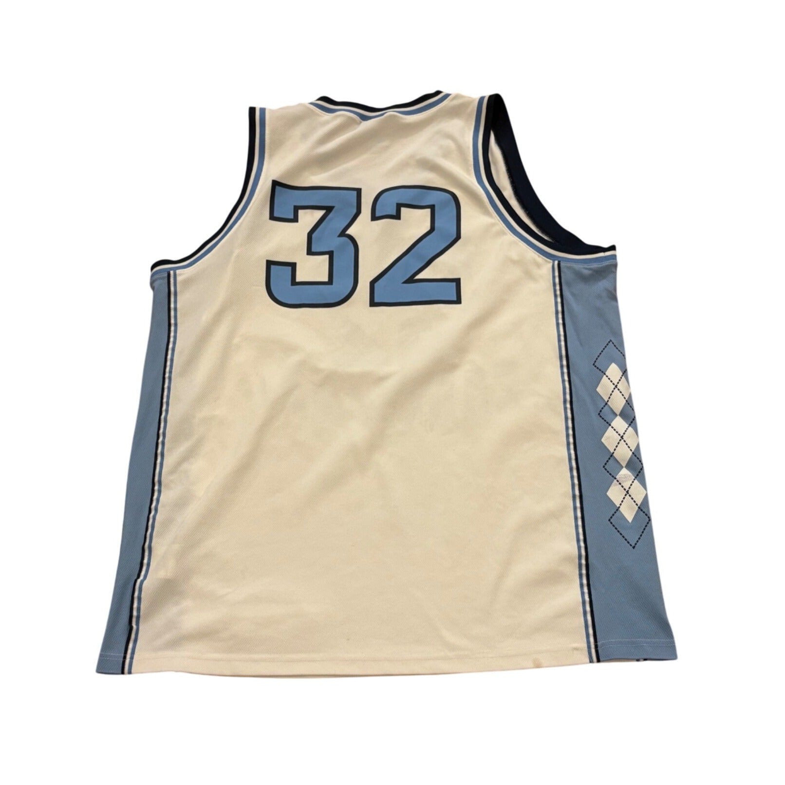 Nike North Carolina Rashad McCants #32 Jumpman Elite Basketball Jersey Men's XL