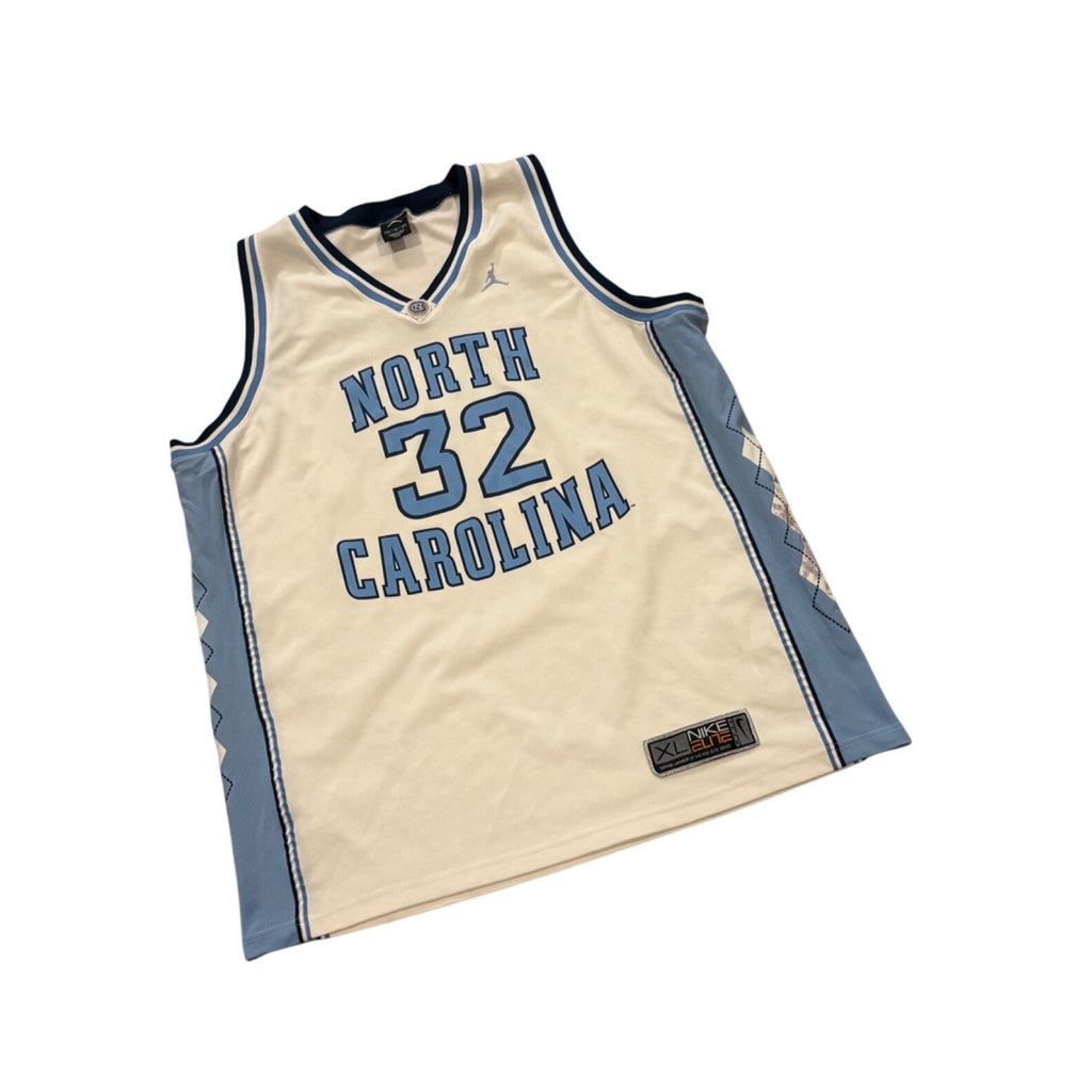 Nike North Carolina Rashad McCants #32 Jumpman Elite Basketball Jersey Men's XL