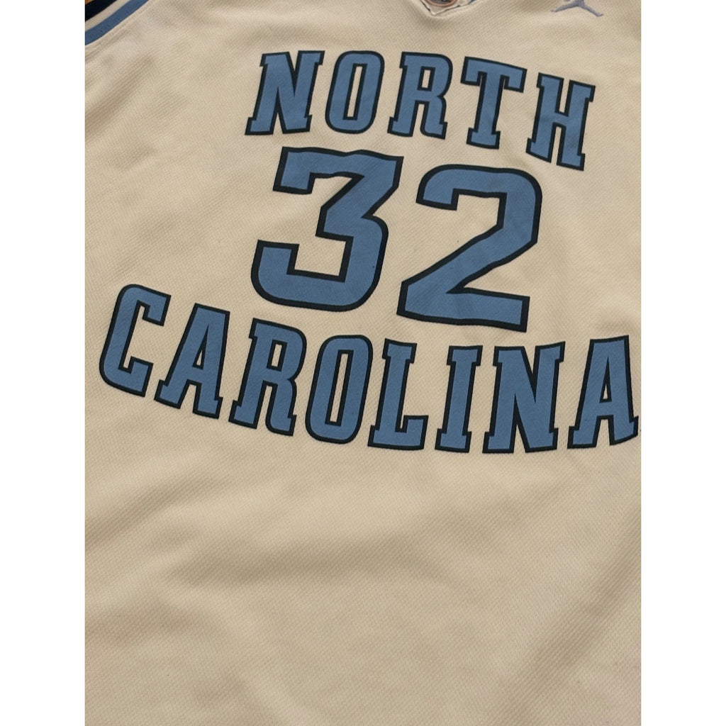 Nike North Carolina Rashad McCants #32 Jumpman Elite Basketball Jersey Men's XL