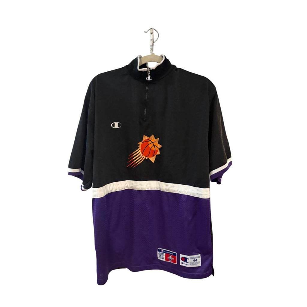 Vintage 90s Champion Phoenix Suns NBA Authentic Shooting Warm Up Shirt Men's 44
