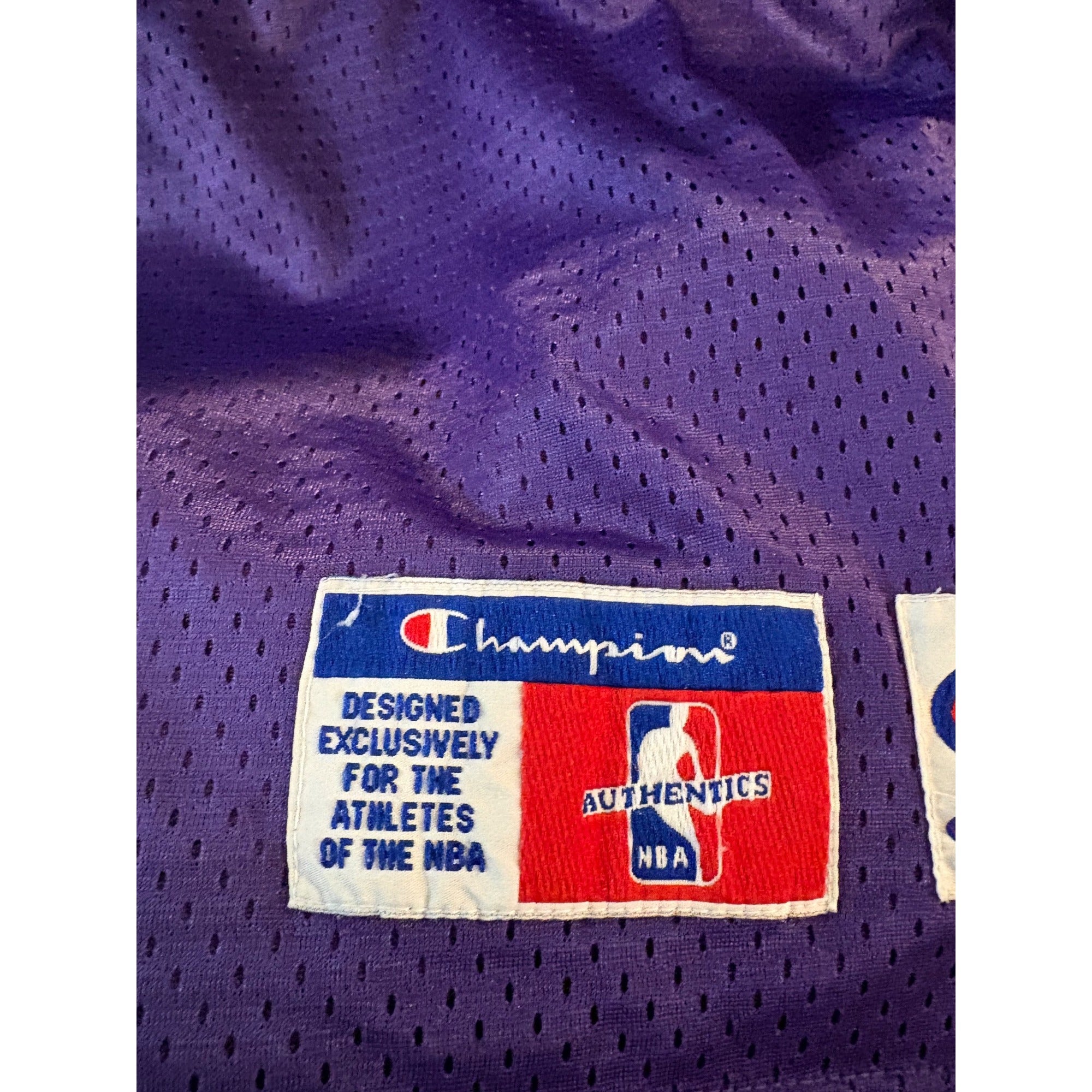 Vintage 90s Champion Phoenix Suns NBA Authentic Shooting Warm Up Shirt Men's 44